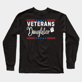 Veteran Daughter Long Sleeve T-Shirt